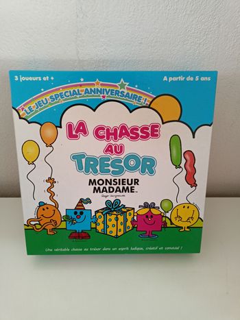 La chasse au tresor monsieur madame aby smile complet