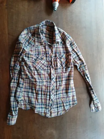 Chemise à carreaux levis M 38