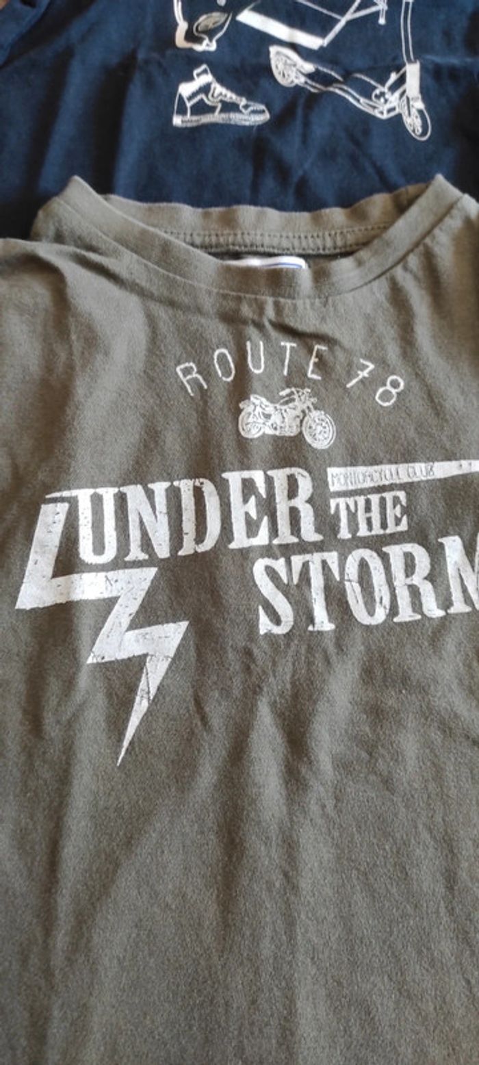 lot de 2 t-shirts manches courtes - photo numéro 2