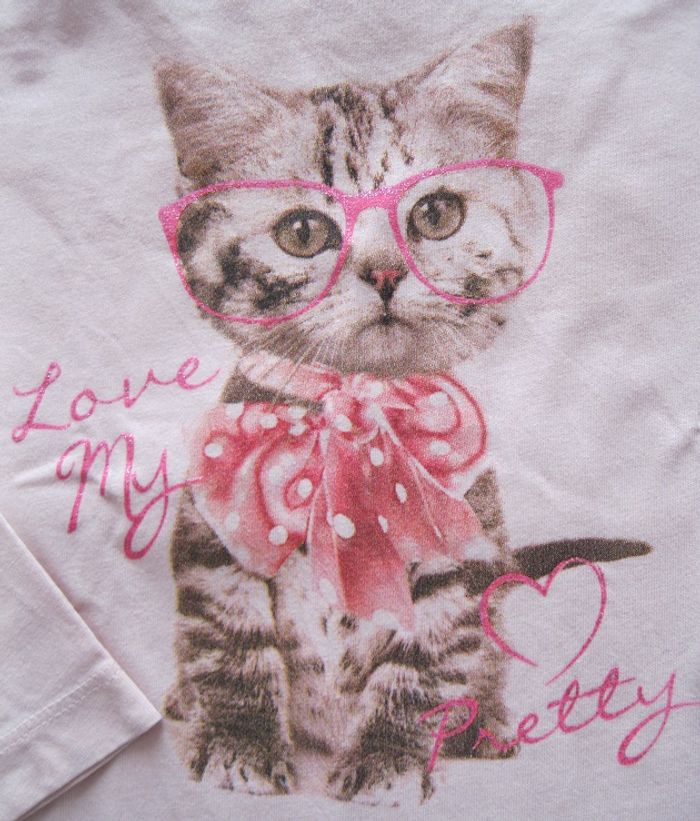 Maillot rose chat Tissaia 2 ans - photo numéro 2