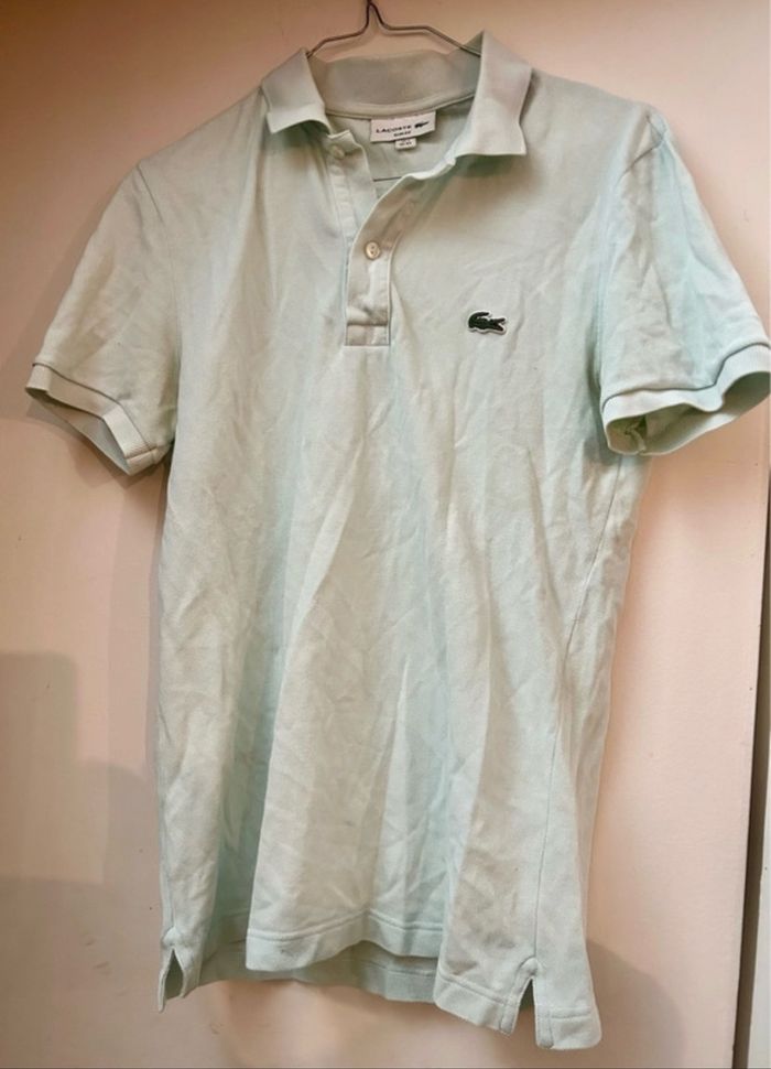 Polo Lacoste pistache - photo numéro 2