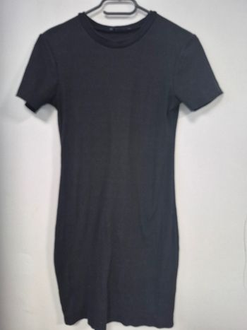 robe noir zara