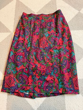 Jupe en laine vintage Taille 46