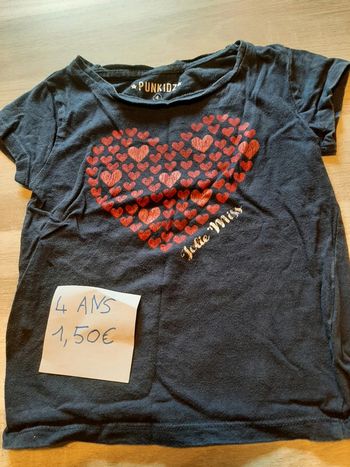 T-shirt 4ans
