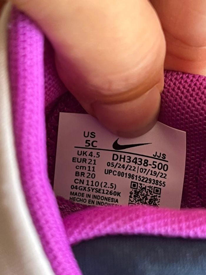 Nike Dynamo Go violet et argent - photo numéro 4