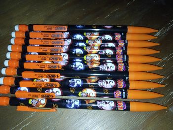 Lot de 10 critériums Bic Naruto