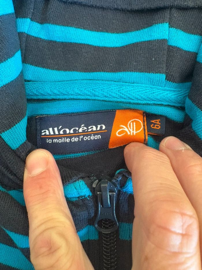 Gilet allo océan 6 ans - photo numéro 3