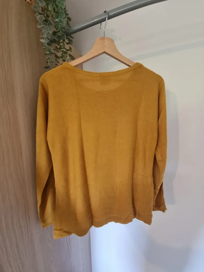 Pull moutarde Vero Moda S - photo numéro 2