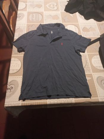 Polo bleu