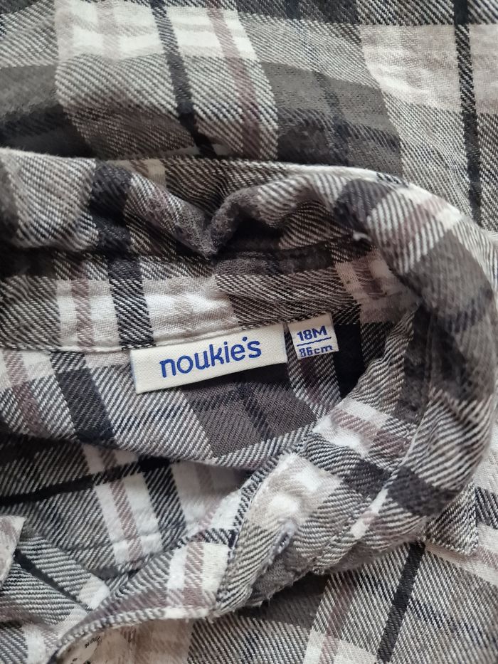 Noukie's - Chemise à carreaux, manches longues (18 mois) - photo numéro 5