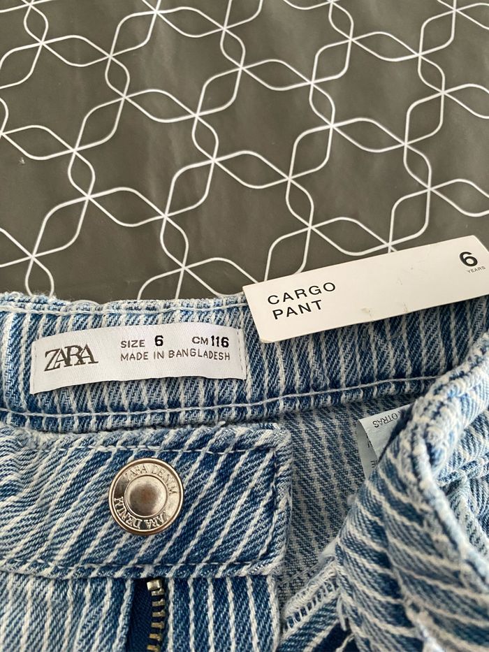 Pantalon cargo fille Zara - photo numéro 5