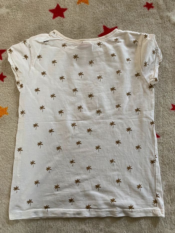 Lot 3 Tee-shirts TAO Blanc et Multicolore 5 ans - photo numéro 5