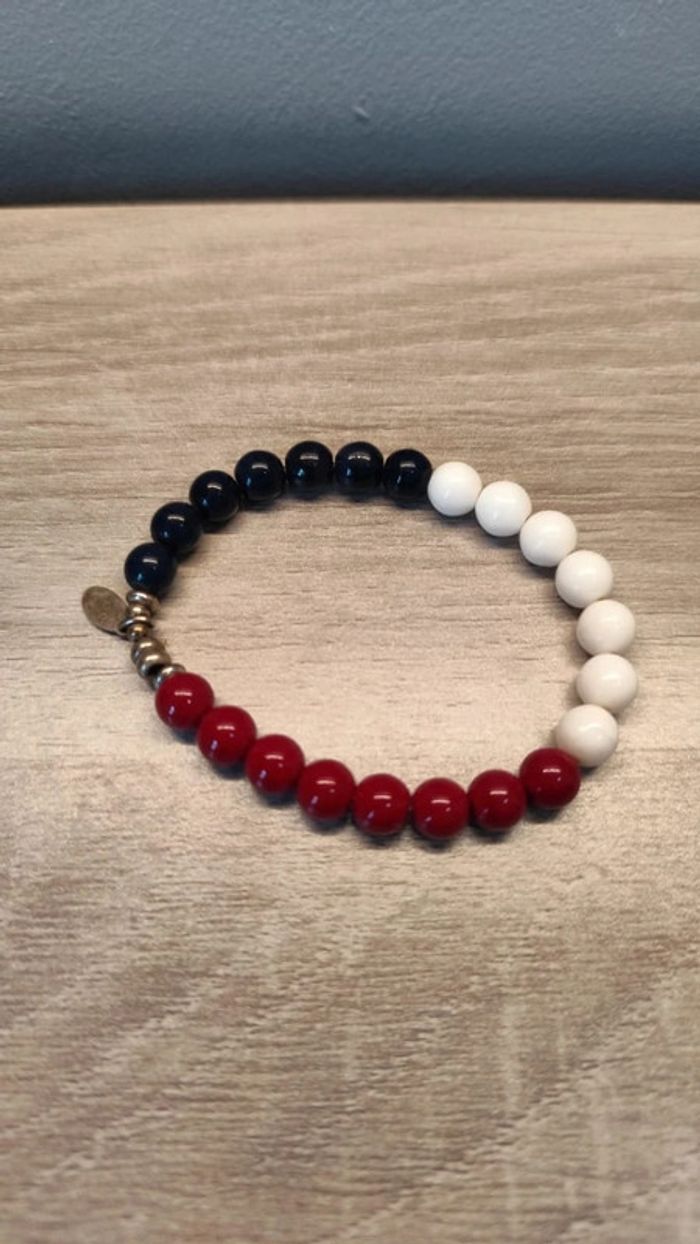 Bracelet tricolore "Retour de plage" - photo numéro 3