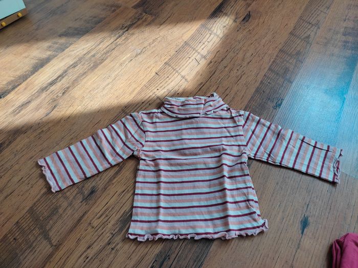 🌺 gros Lot de 14 tee shirts manches longues 6 mois🌺 - photo numéro 4