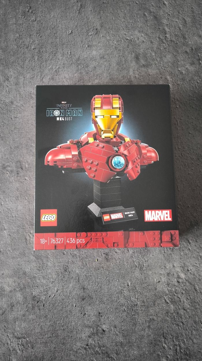 Lego Iron Man 76327 MK4 Bust