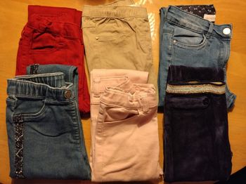 Lot pantalon fille