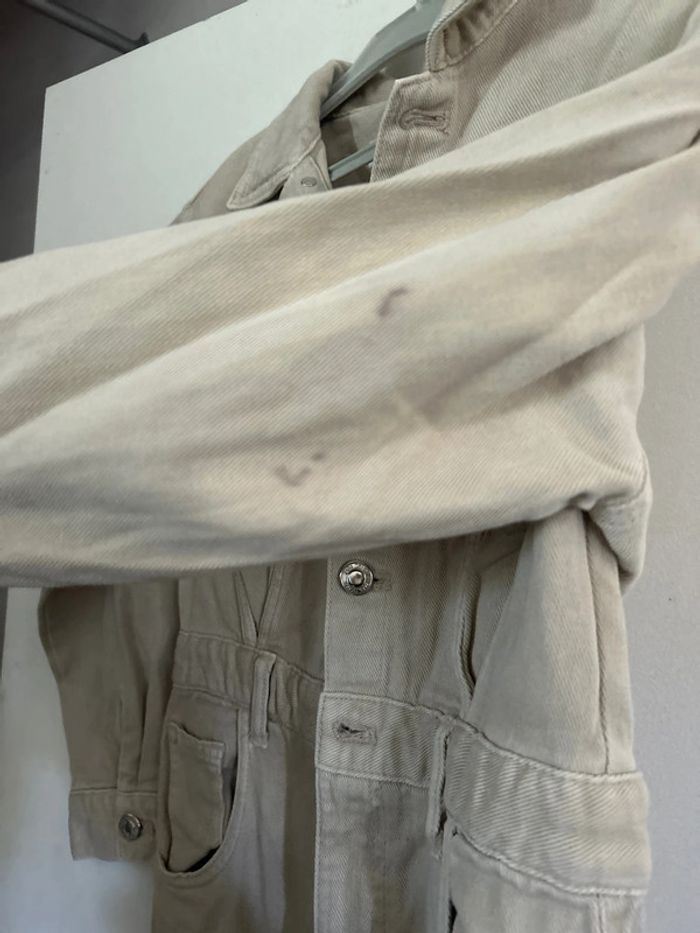 Combinaison en jean Zara - photo numéro 4