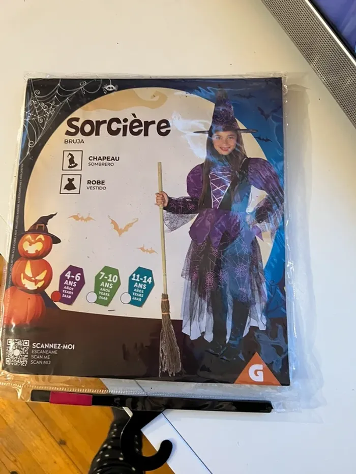 Déguisement sorcière