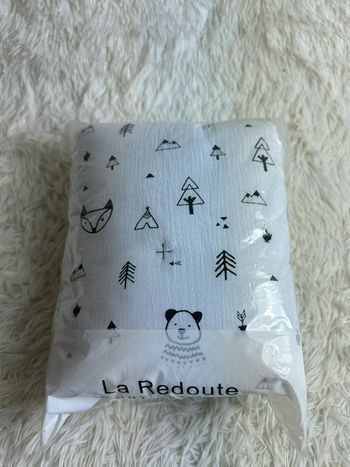 Tapis d’éveil gaze de coton la redoute diamètre 100 cm