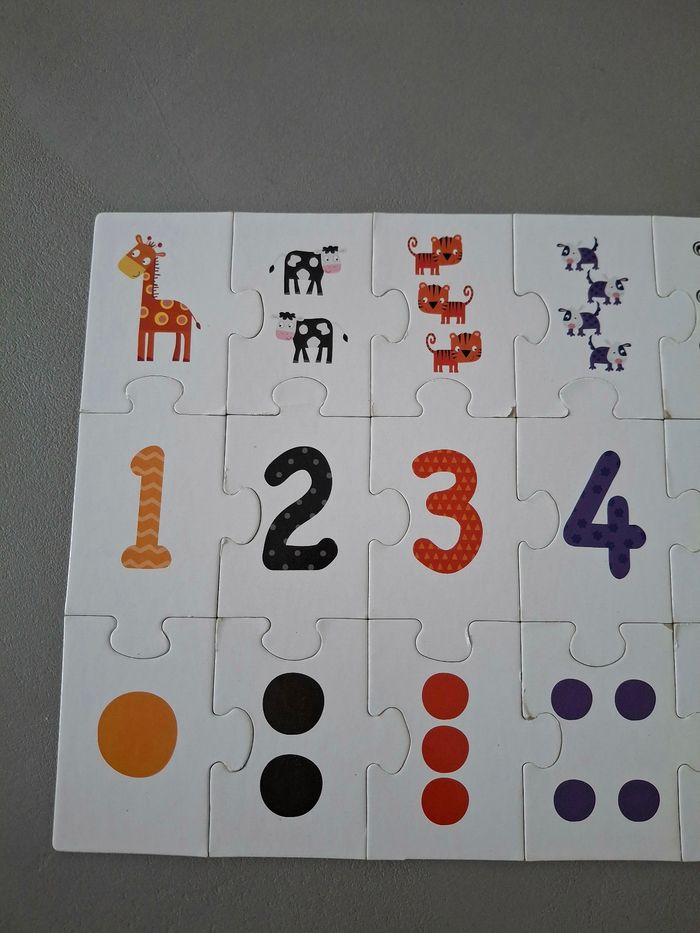 Puzzle chiffres Headu - photo numéro 4