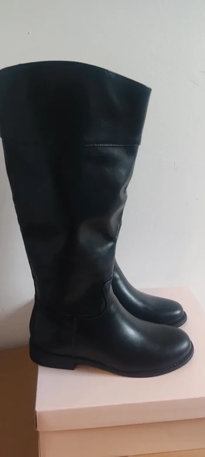 JustFab Lily Bottes hautes taille 38,5 Neuf - photo numéro 4