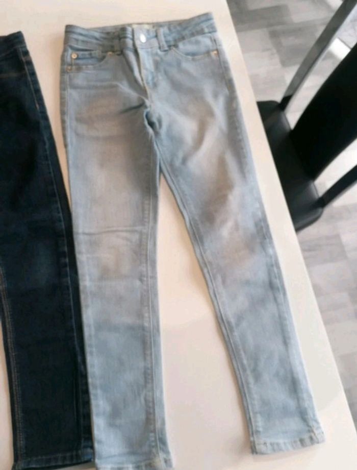 Lot 7 jeans skinny et slim Taille 8 ans fille 👖 - photo numéro 13