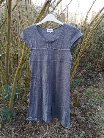 Robe casual Etam (gris), L / 40 / 12