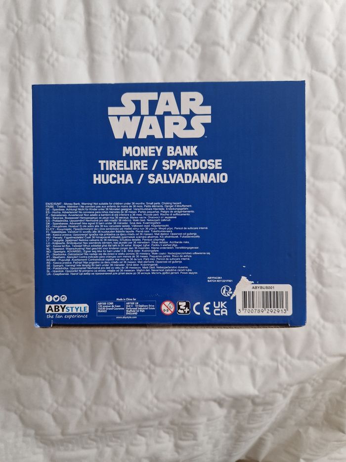 Tirelire Figurine Buste Dark Vador Star Wars Noir Collector - photo numéro 4