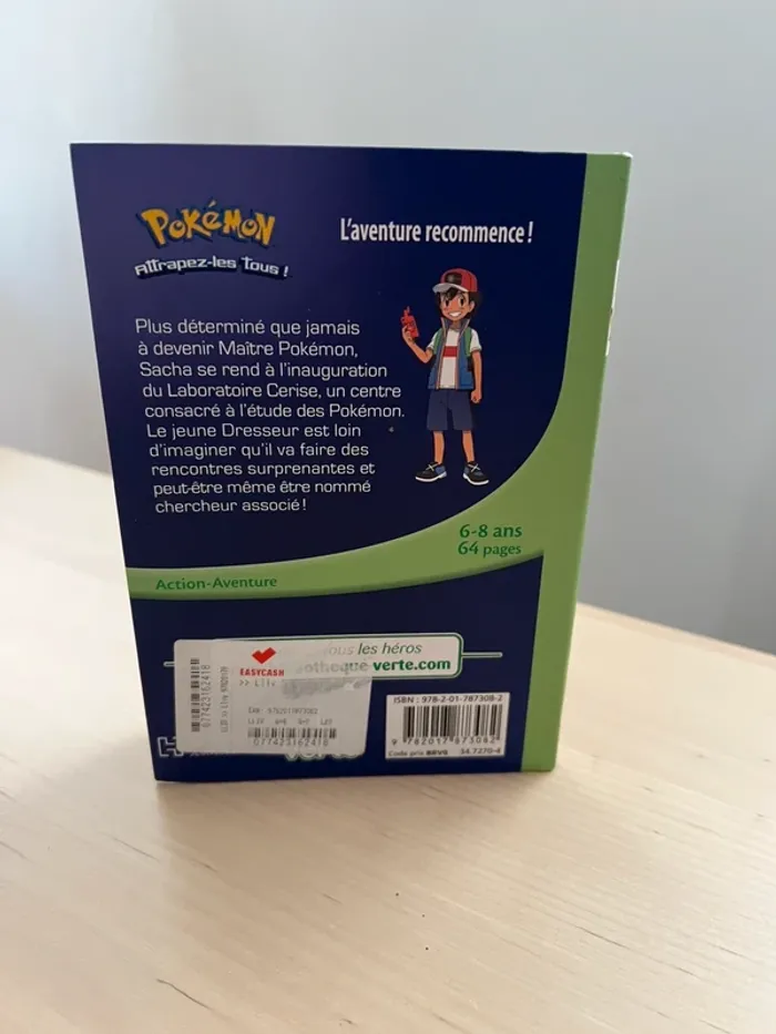 📘 Pokémon Les Voyages – Bibliothèque Verte (Hachette) - photo numéro 2