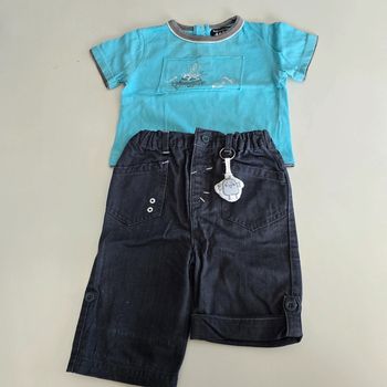 Ensemble pantalon et t-shirt  - tout compte fait  - 6 mois