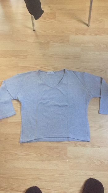 Haut manches mi longues tailleL