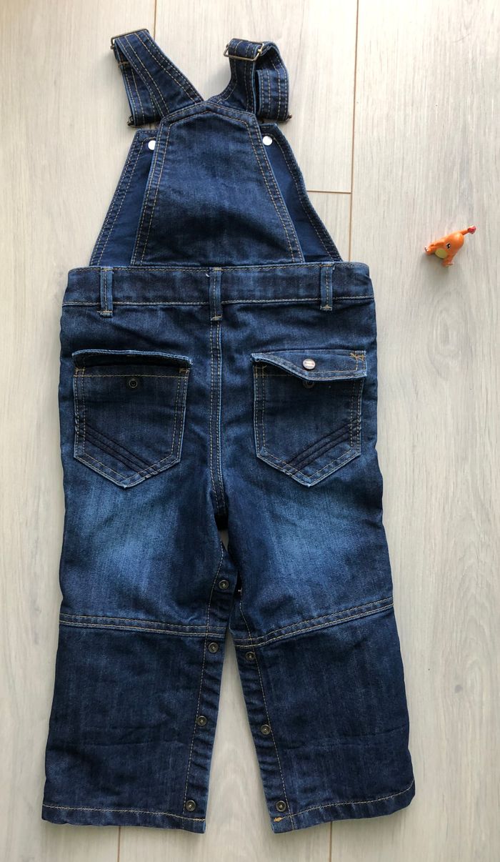 Salopette en jeans Kidnakai 24 mois - photo numéro 2