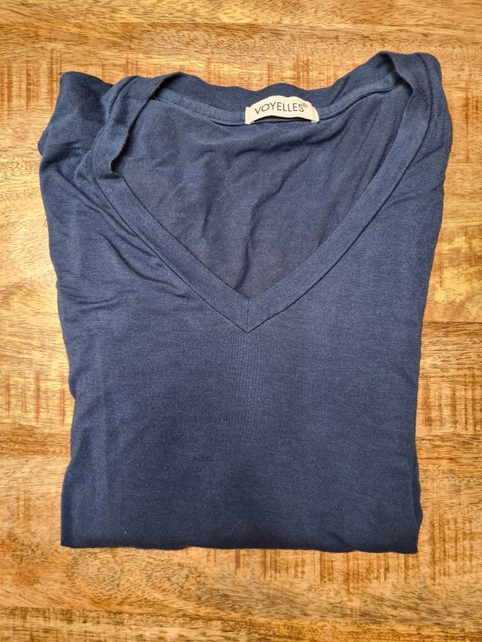 Blouse bleu marine taille 38