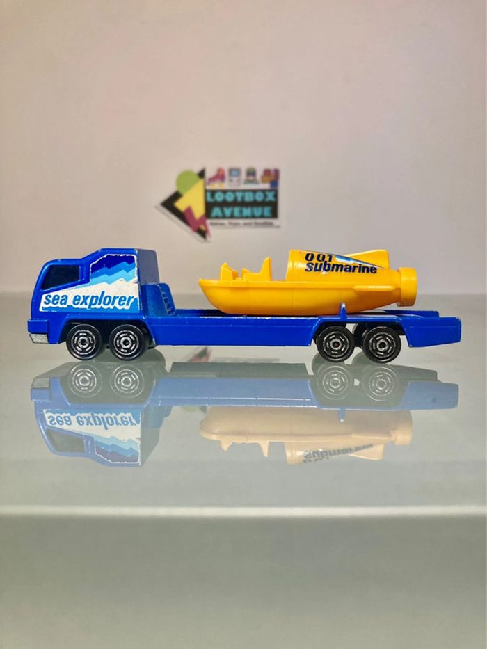 Camion Transporteur Majorette Sea Explorer - photo numéro 2