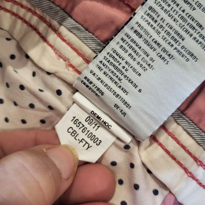 Pantalon Chino Femme - Demi Hoc - Dusty Rose 👖 Tommy Hilfiger - Taille W29 L32 - photo numéro 6