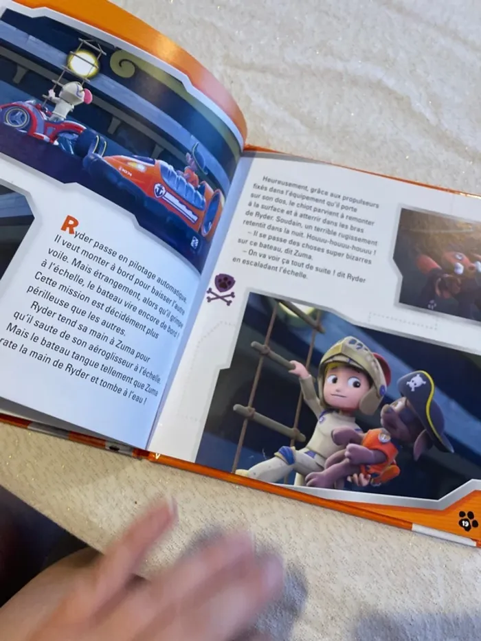 Lot de 2 livres pat patrouille joyeux Halloween et fleurus - photo numéro 6