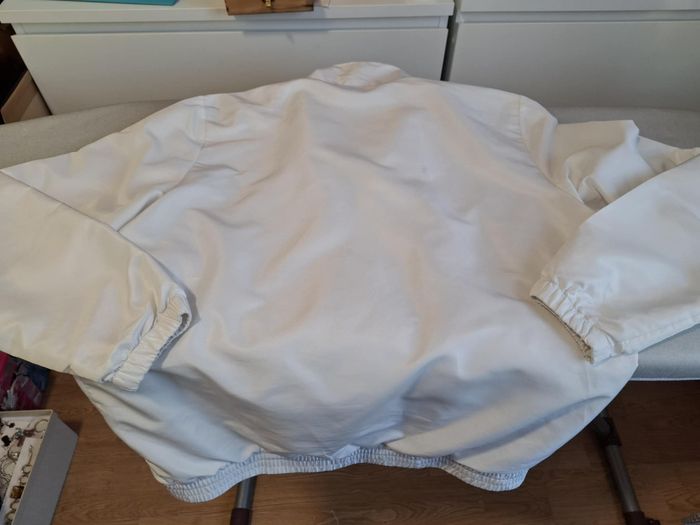 Belle veste homme XL Sergio Tacchini blanche zippée très bon état - photo numéro 6