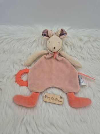 Doudou Souris Mimi Rose Moulin Roty