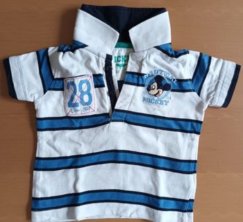 Lot de Tee-shirts manches courtes 6 mois