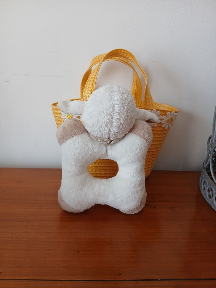 Nattou: Doudou-grelot "Petit Mouton" - photo numéro 3