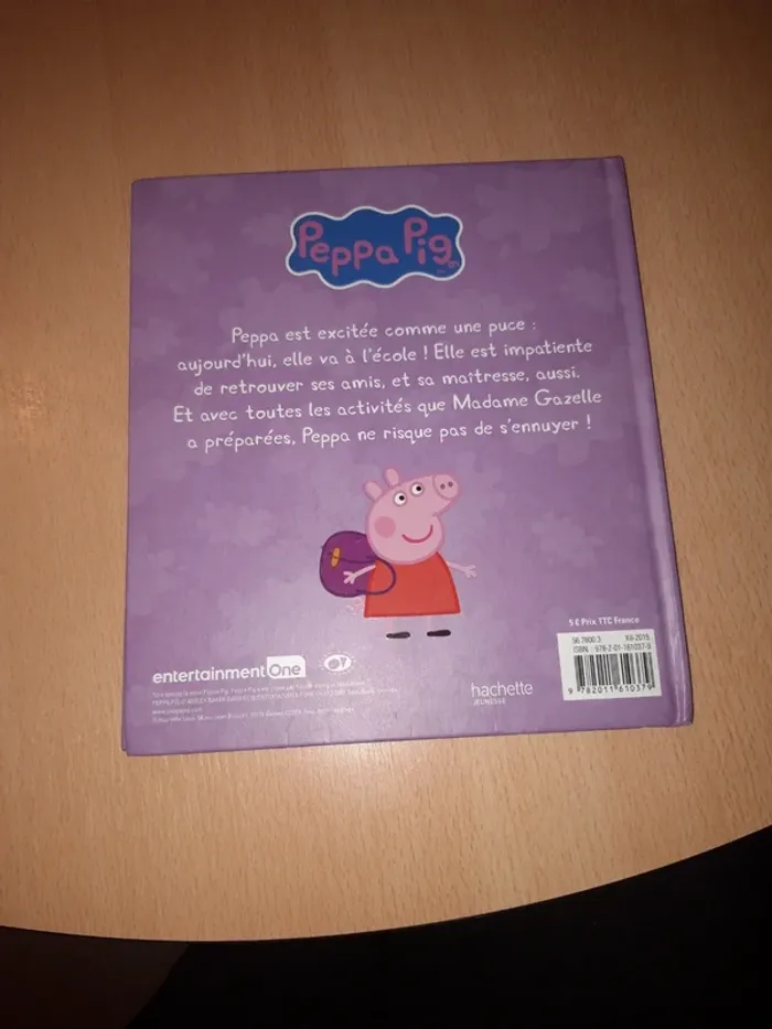 Album Peppa va à l'école - photo numéro 2