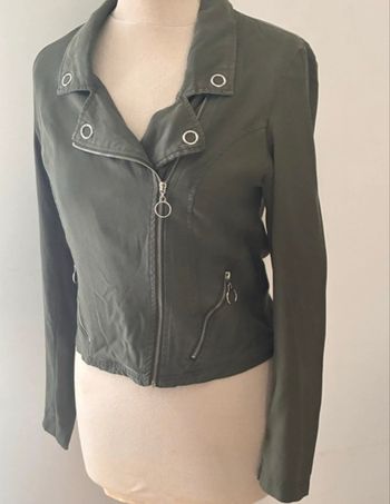 Veste blazer léger  kaki Camaïeu taille 36