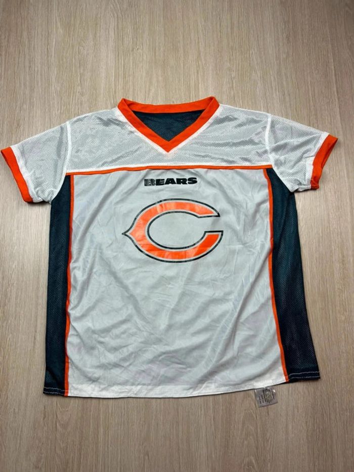 Maillot NFL Flag Football réversible Chicago Bears Youth XL équivalent M femme - photo numéro 2