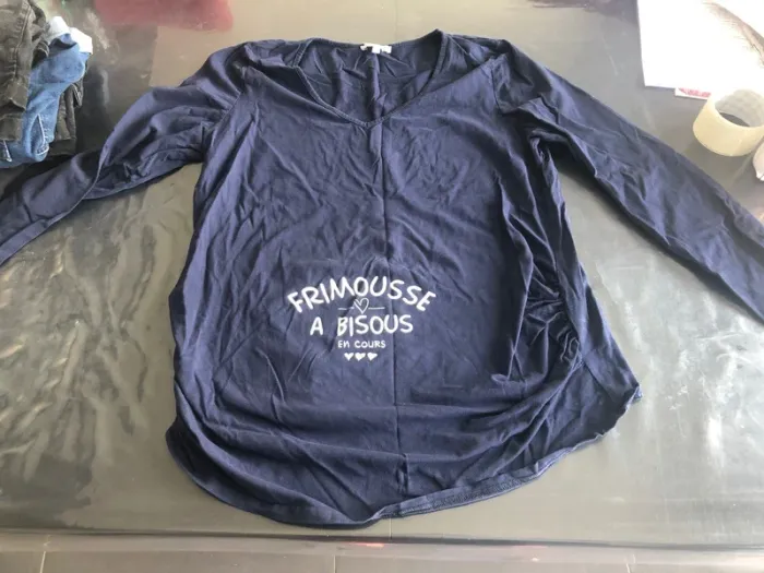 Lot 4 hauts de grossesse 42/44 - photo numéro 2