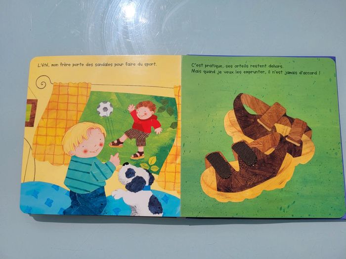 Livre à toucher 👟 J'ai trouvé chaussure à mon pied! 🥾 - photo numéro 6