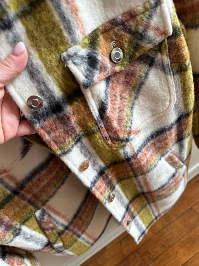 Veste épaisse à carreaux - photo numéro 4