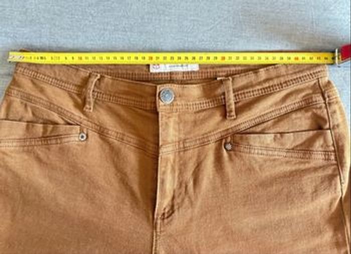 Pantalon Chino/Jean Confort Mat de Misaine T.46 Couleur Caramel Ocre - photo numéro 4