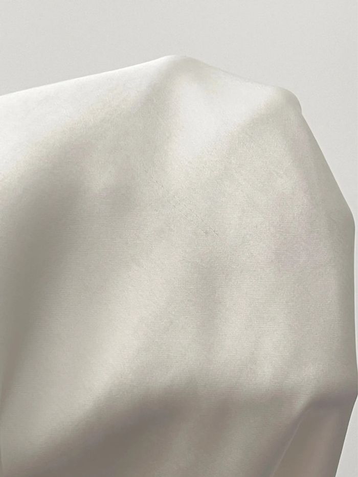 Magnifique robe blanche de soirée ou cérémonie satinée marque Motel taille M - photo numéro 12