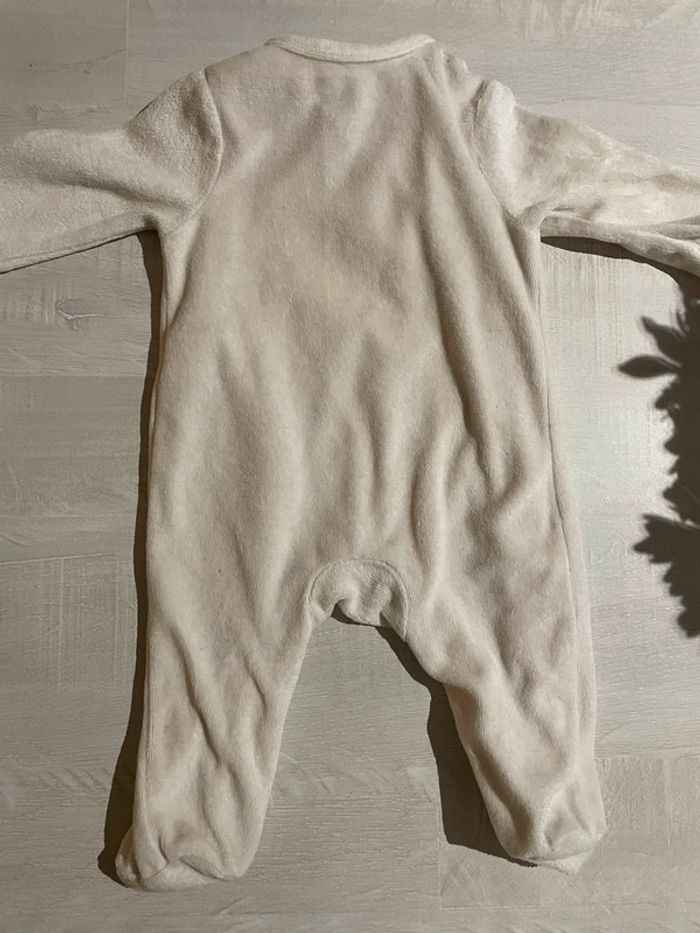 Lot de 2 pyjamas Roi Lion bébé en velour taille 3 mois Orchestra - photo numéro 7
