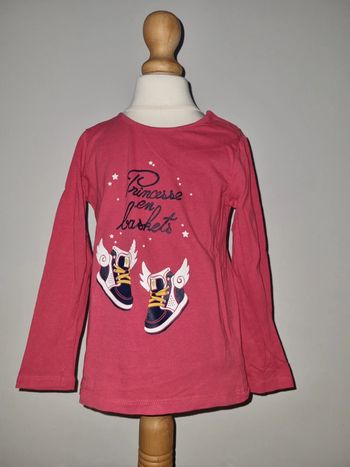 T-shirt manches longues 4/5 ans Gémo